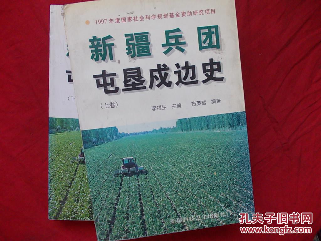 新疆兵团屯垦戍边史(平装本上下册)