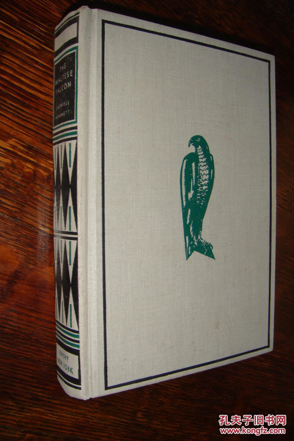 1930年纽约出版，哈米特著《马耳他之鹰  》一版，精装24开