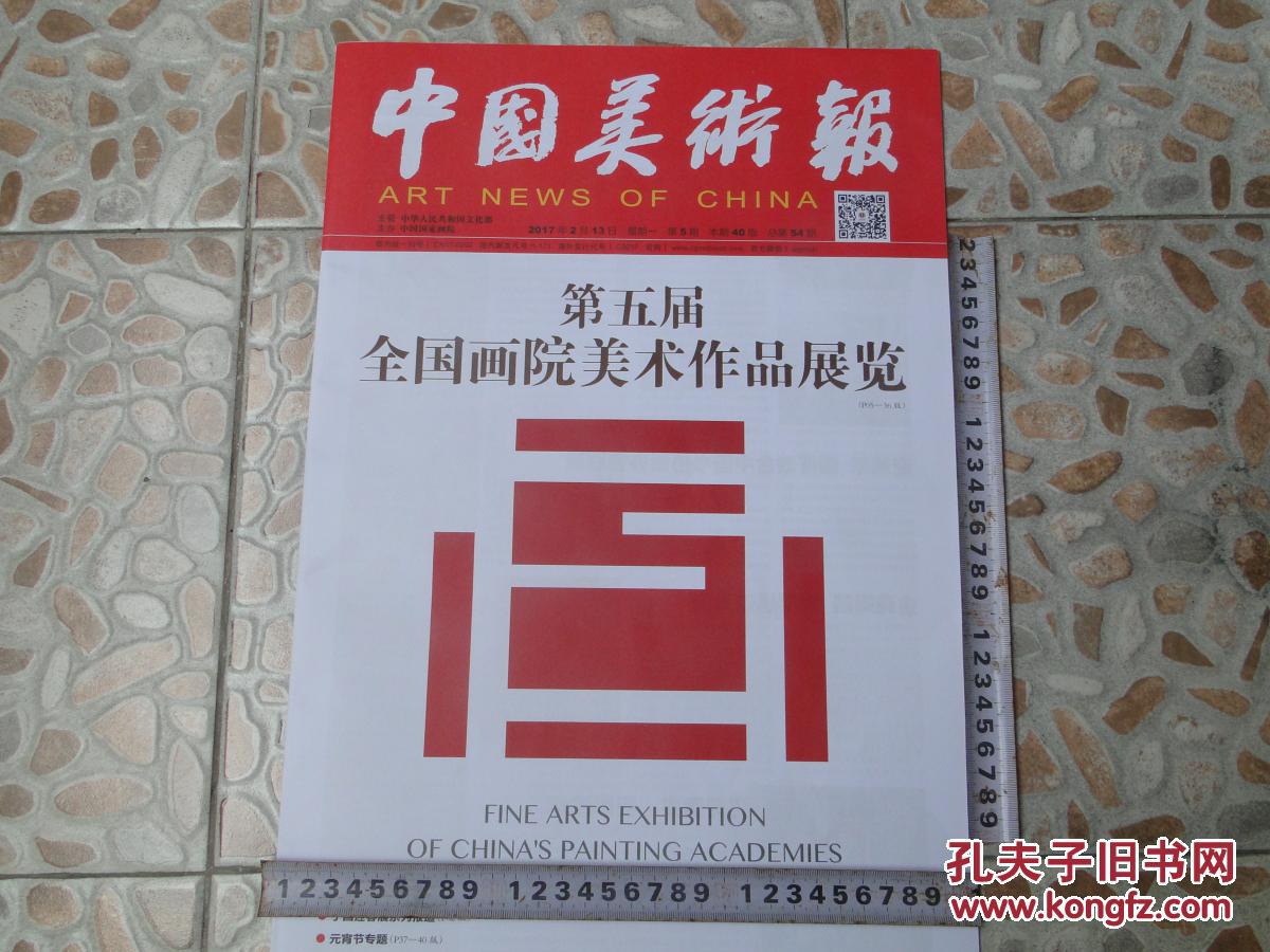 图说今年 中国美术报第五届全国画院美术作品展览2017(未开封)