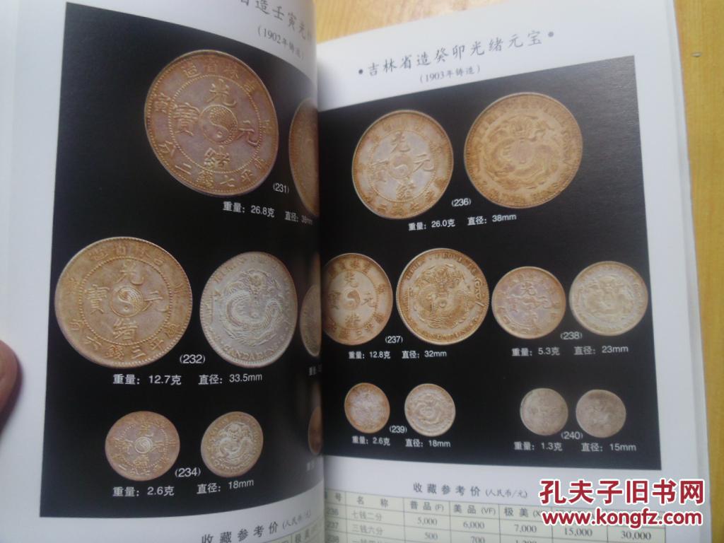 中国银币图录:2008年版(仅印980本)