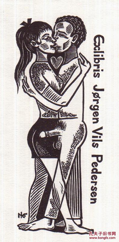 antoon vermeylen藏书票原作