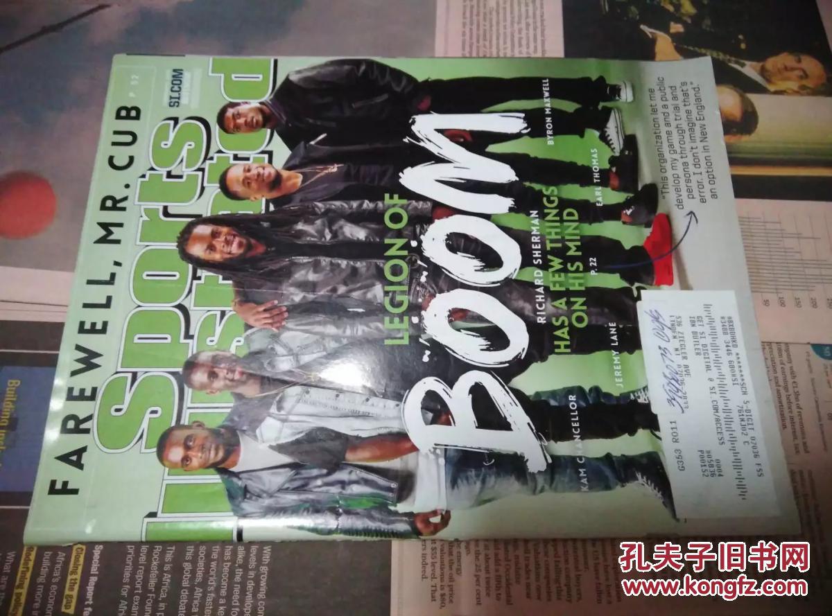 sports illustrated 英文体育画报杂志 2015/02/02 外文学习资料