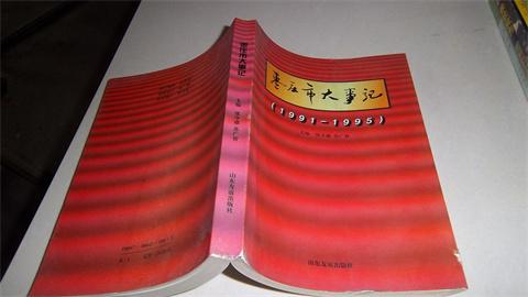 枣庄市大事记（1991-1995）