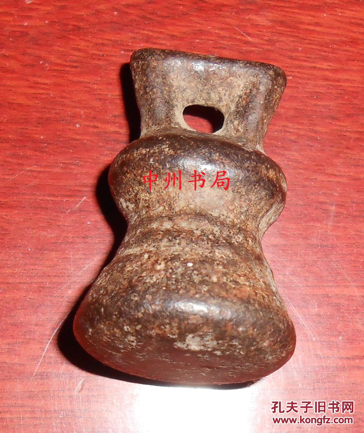 官帽形葫芦老秤砣年代请自鉴老铁秤砣约高55cmx宽3cm详看实物照片