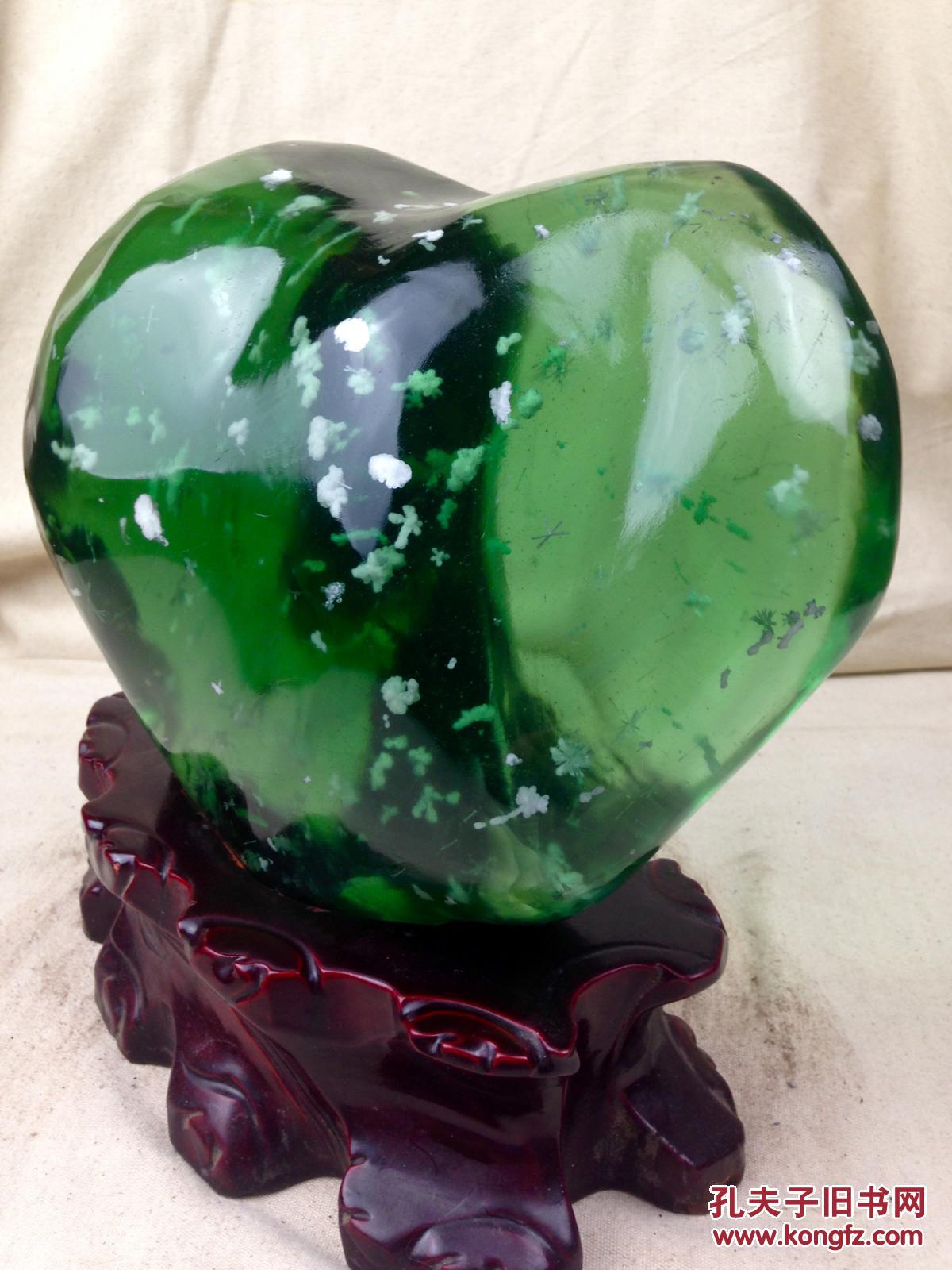 天然巴西火山琉璃摆件