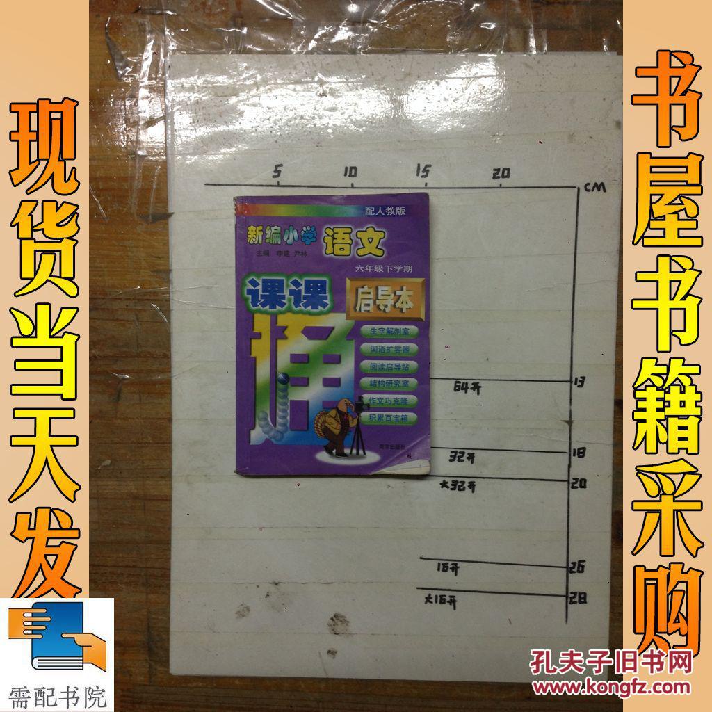 新编小学语文课课 启导本 六年级下学期