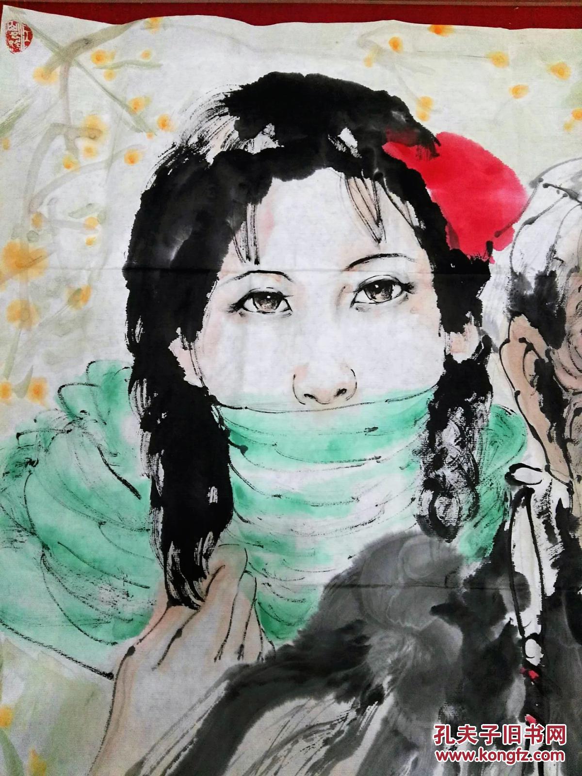 专攻美术教育,主攻水墨人物肖像·自幼酷爱绘画艺术,善于学习,勤于