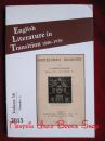 English Literature in Transition 1880-1920【Vol 58, No. 1, 2015】1880-1920年转型中的英国文学（2015年第58卷第1期 英语原版）