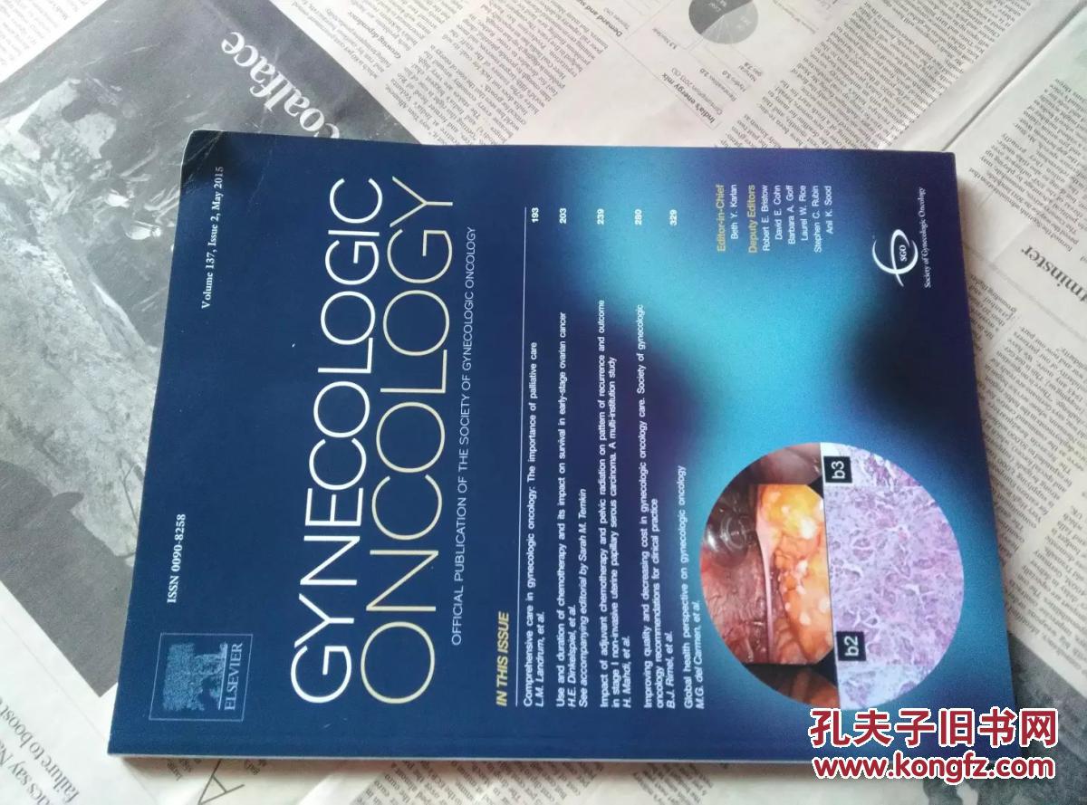 gynecologiconcology妇科肿瘤医学学术论文原版专业期刊201505