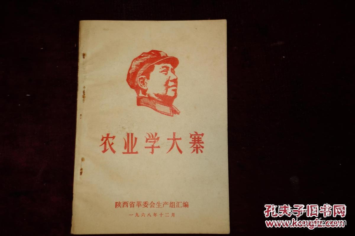 六十年代,《农业学大寨》