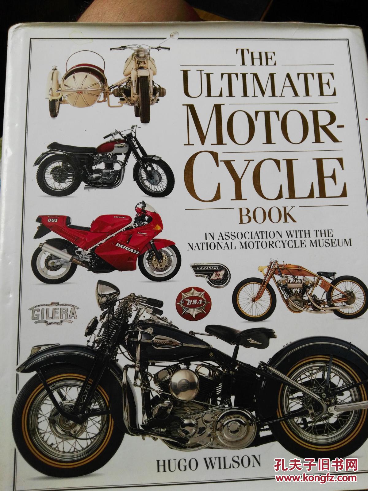 英文原版画册:the ultimate motor cycle book(关于摩托车类型的图册)