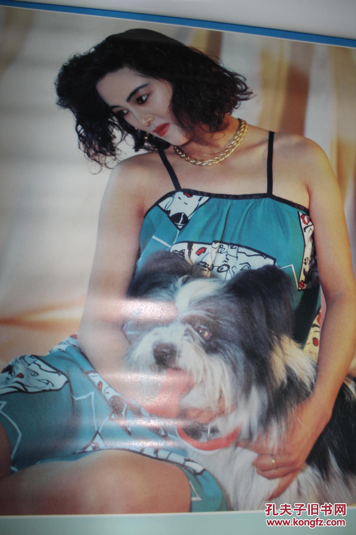 1992年明星挂历 王璐瑶 李林 潘捷 盖丽丽等 共12张 (货号:d25)