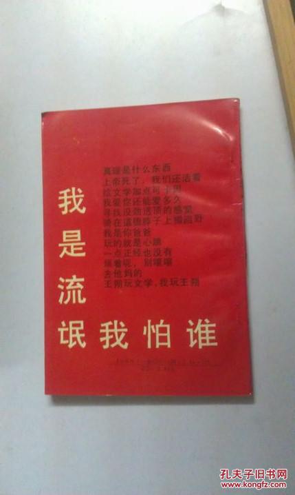 我是流氓我怕谁-王朔批判