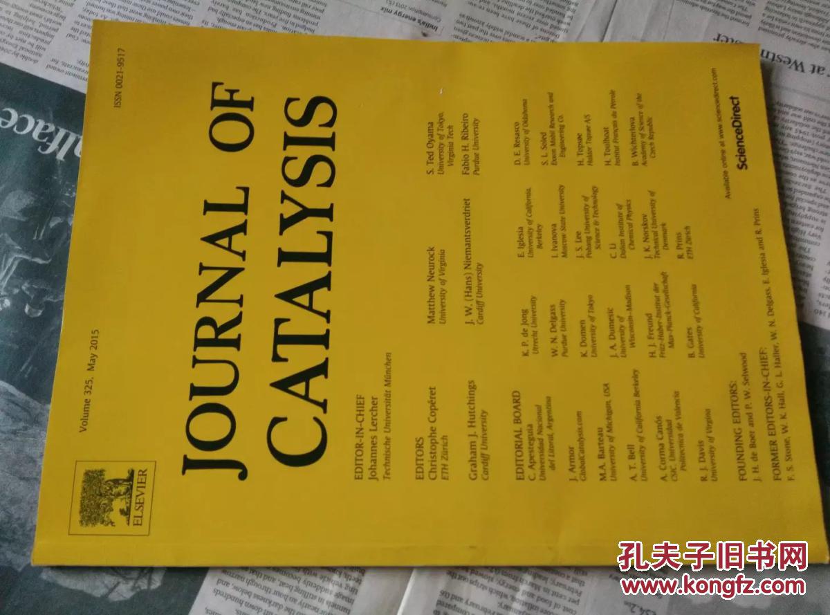 journalofcatalysis催化学报化学工程学术论文原版期刊20155
