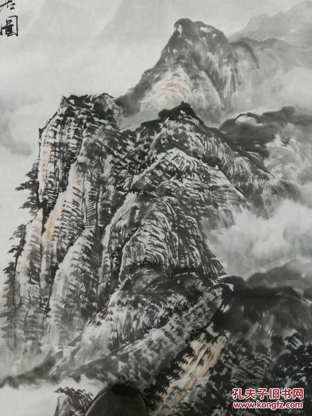 【图】刘二郎,山水画泰斗李可染再传弟子,刘二郎是国家一级美术师