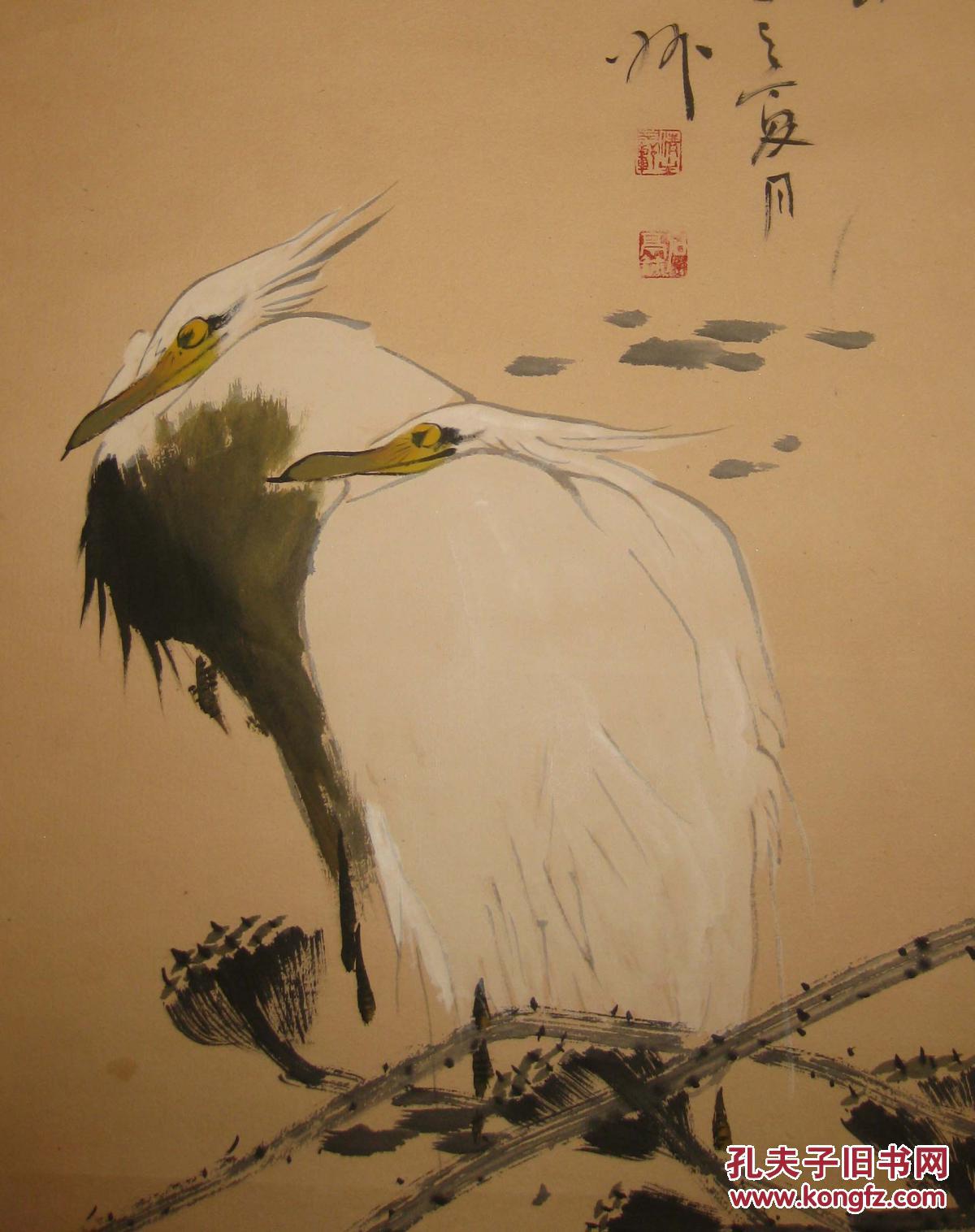 白鹭民言簃旧藏挂轴