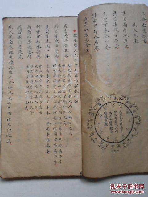 民间收藏择日秘本《《金篆玉函传家宝》》丰山古徒藏本