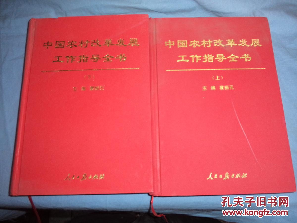 中国农村改革发展工作指导全书（上下）精装16开