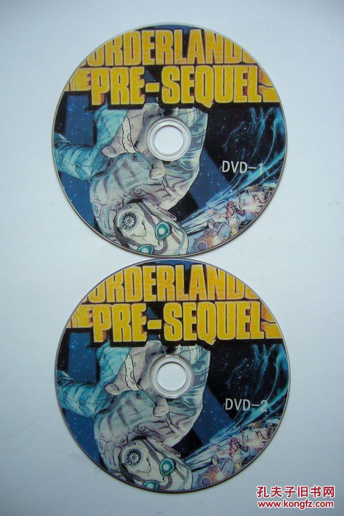 游戏光盘无主之地前传2dvd