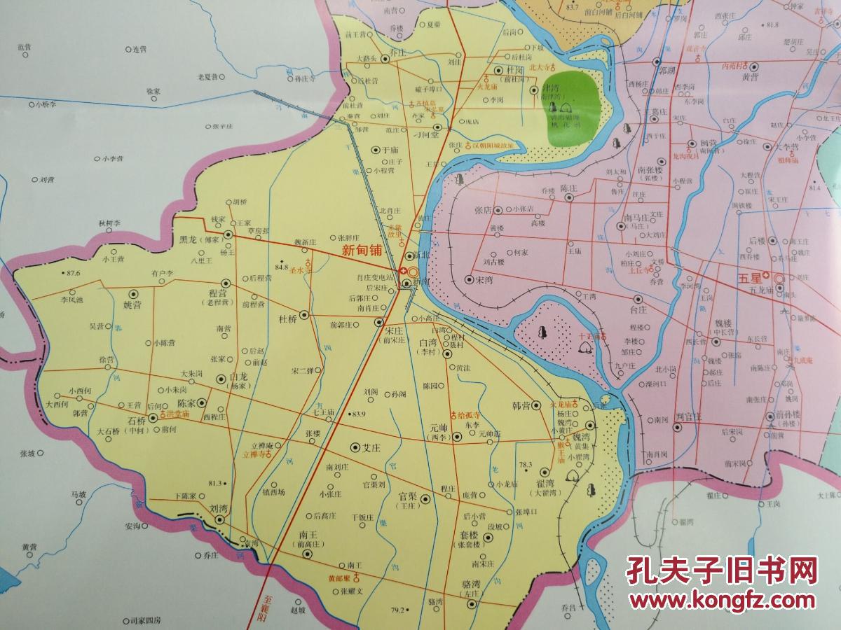 新野县樊集乡地图图片