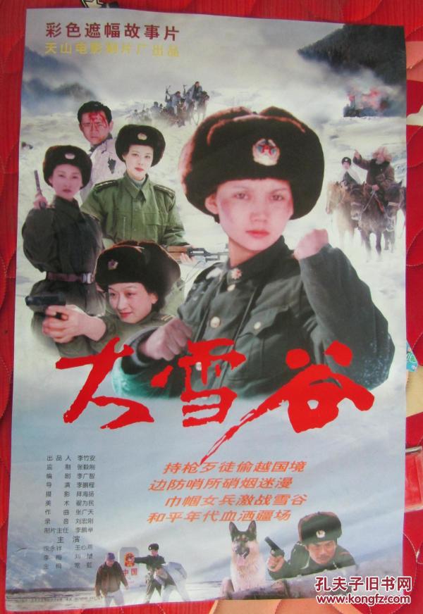 一开电影海报大雪谷