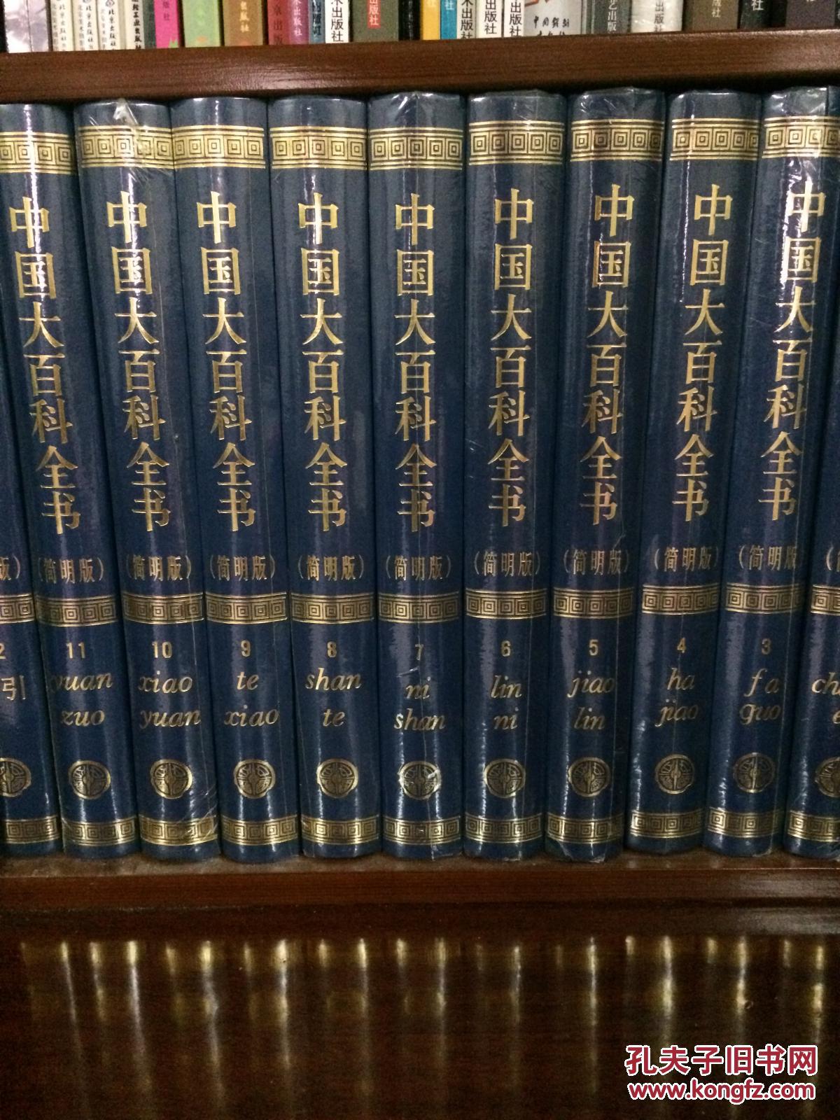 中国大百科全书简明版全12册彩图版插图11000幅