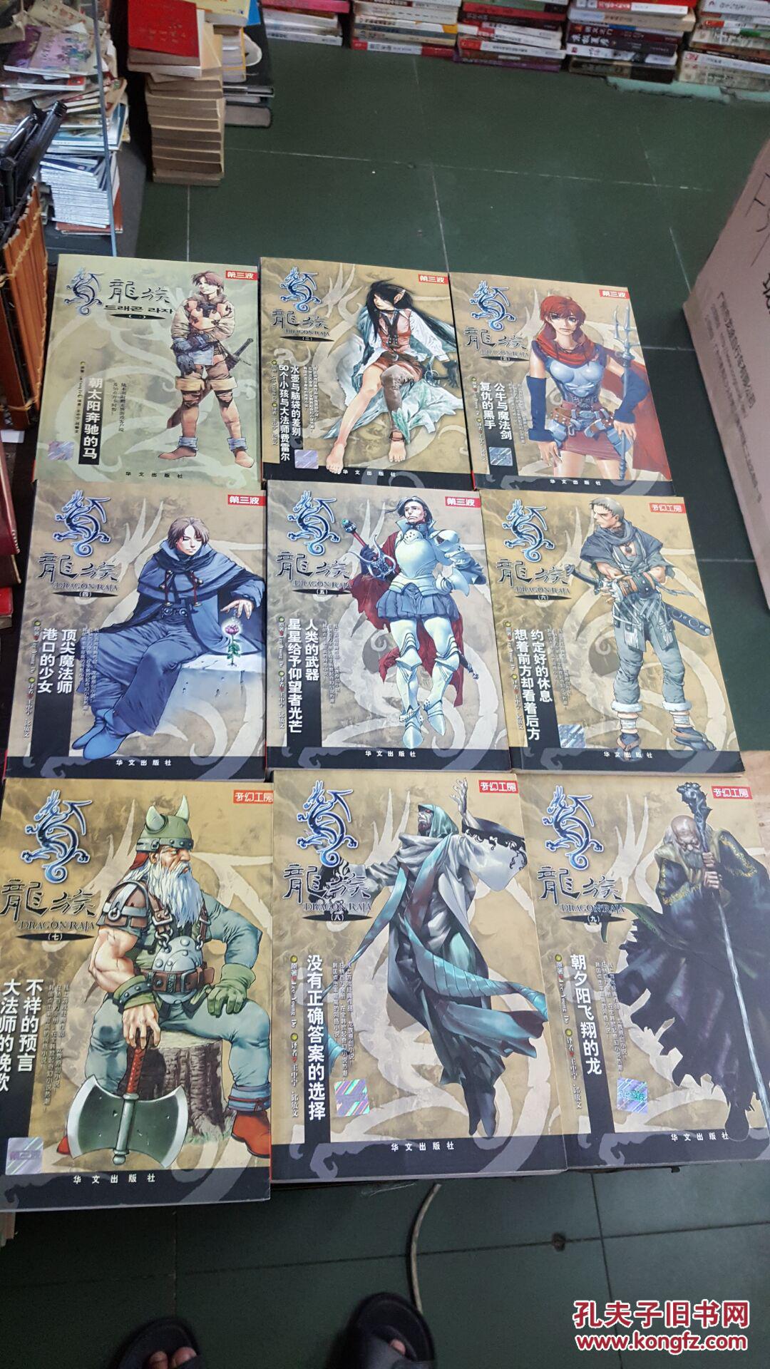 系列作品 龙族系列小说【第三波】龙族1--9全_李荣道[韩] 译者:王中宁