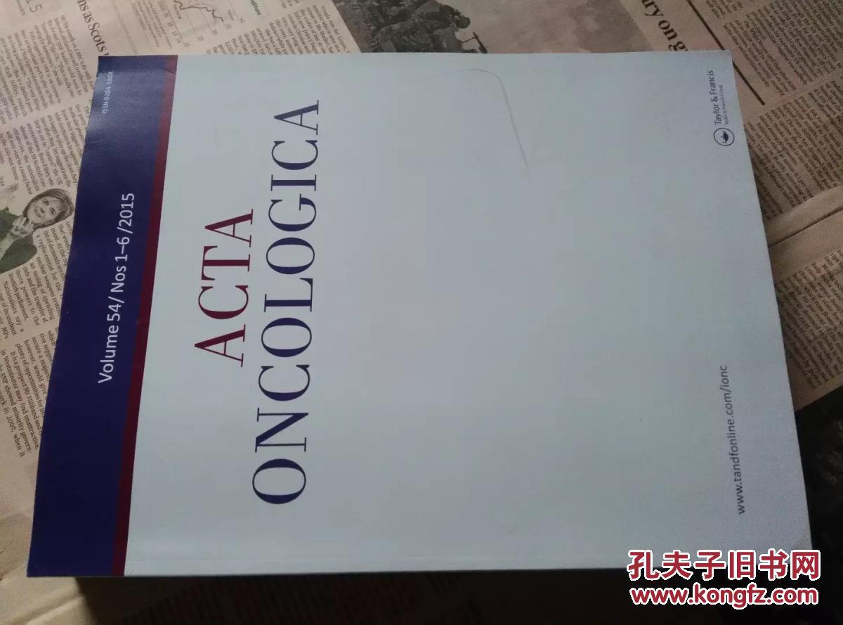 Acta Oncologica 肿瘤学报医学学术论文期刊现货实体书2015/1-6