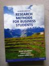 正版Research Methods for Business Students (7th Edition)