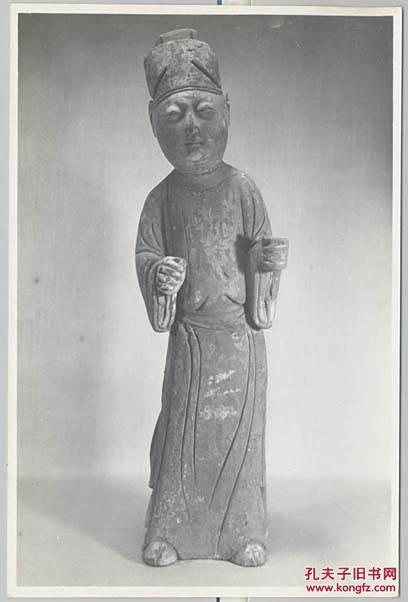 50年代出土南唐二陵陶俑7张一起走:涵盖舞女俑,拱才女俑,文侍俑,太监
