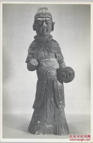 50年代出土南唐二陵陶俑7张一起走:涵盖舞女俑,拱才女俑,文侍俑,太监