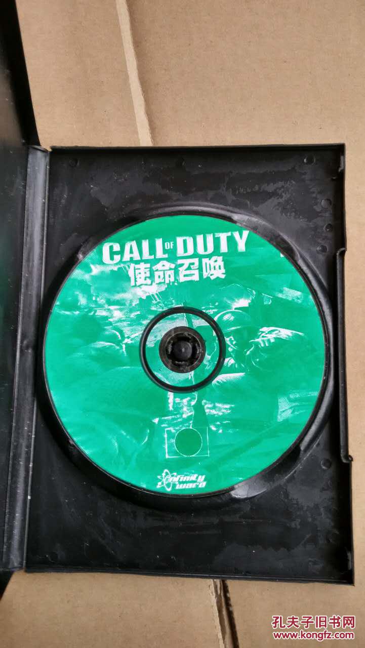游戏光盘 使命召唤 1cd