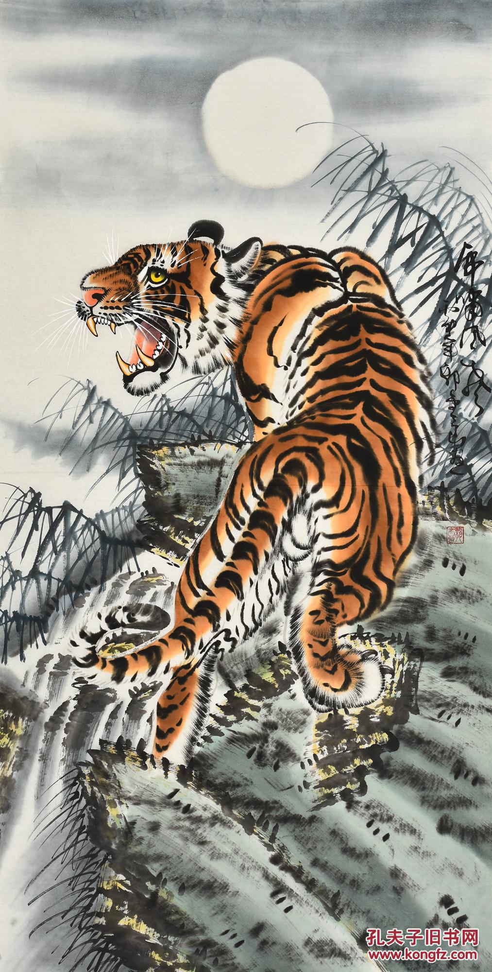 中国艺术家协会郭金良虎啸生风