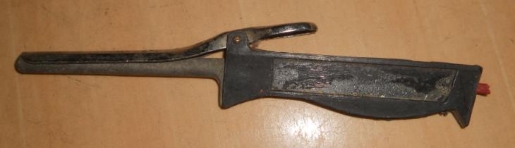 早期烫头的电热夹