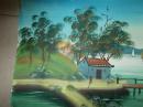五十年代风景油画