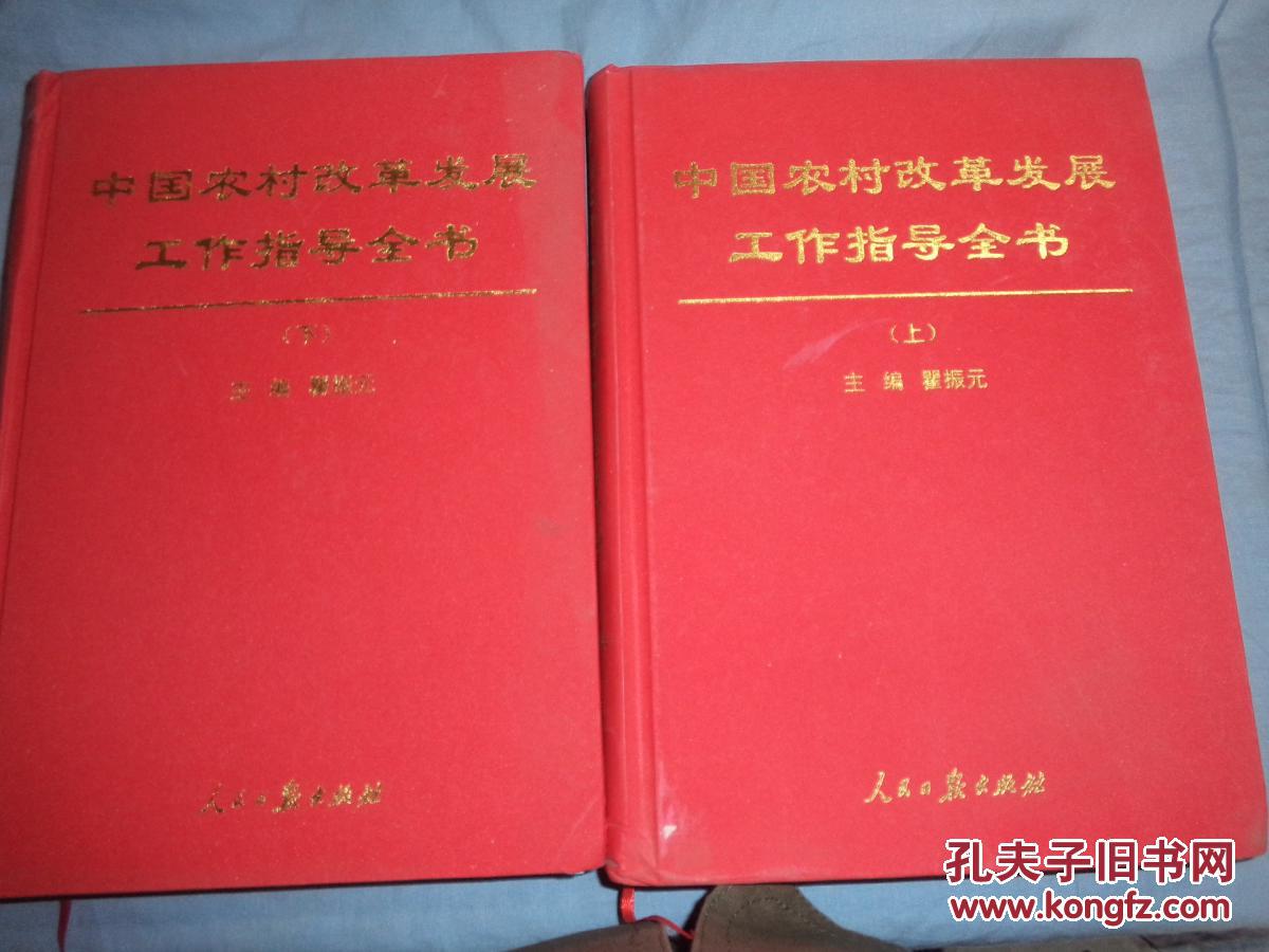 中国农村改革发展工作指导全书（上下册）