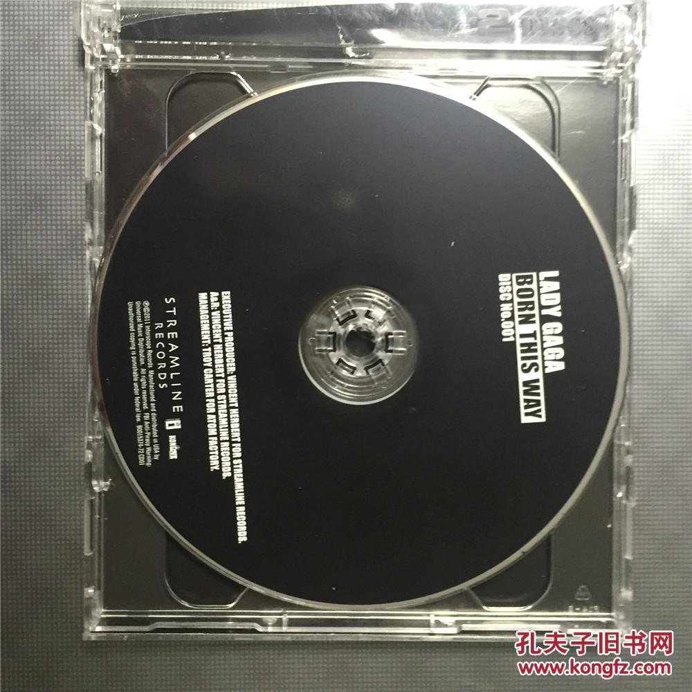 二手闲置 cd lady gaga -- born this way