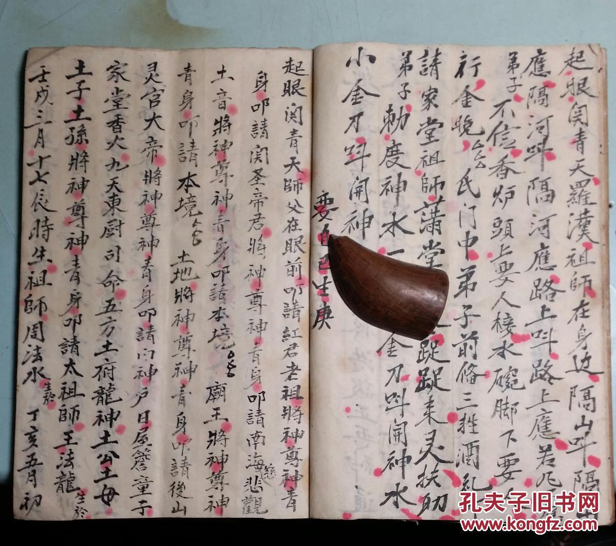 民国手稿本蛇水法部湖南民间蛇法书