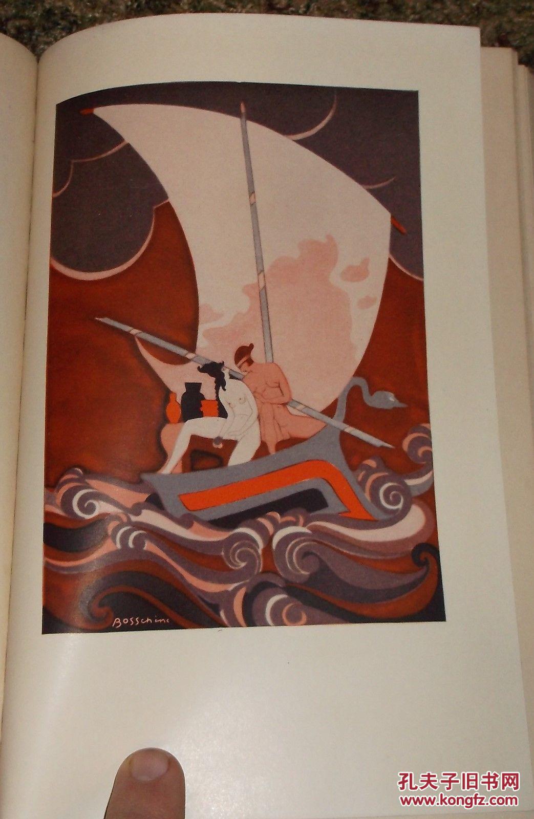 情色艺术《 爱经》 精美版画插图,1930年出版