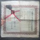 1937年 上海市公用局汽车行基执照