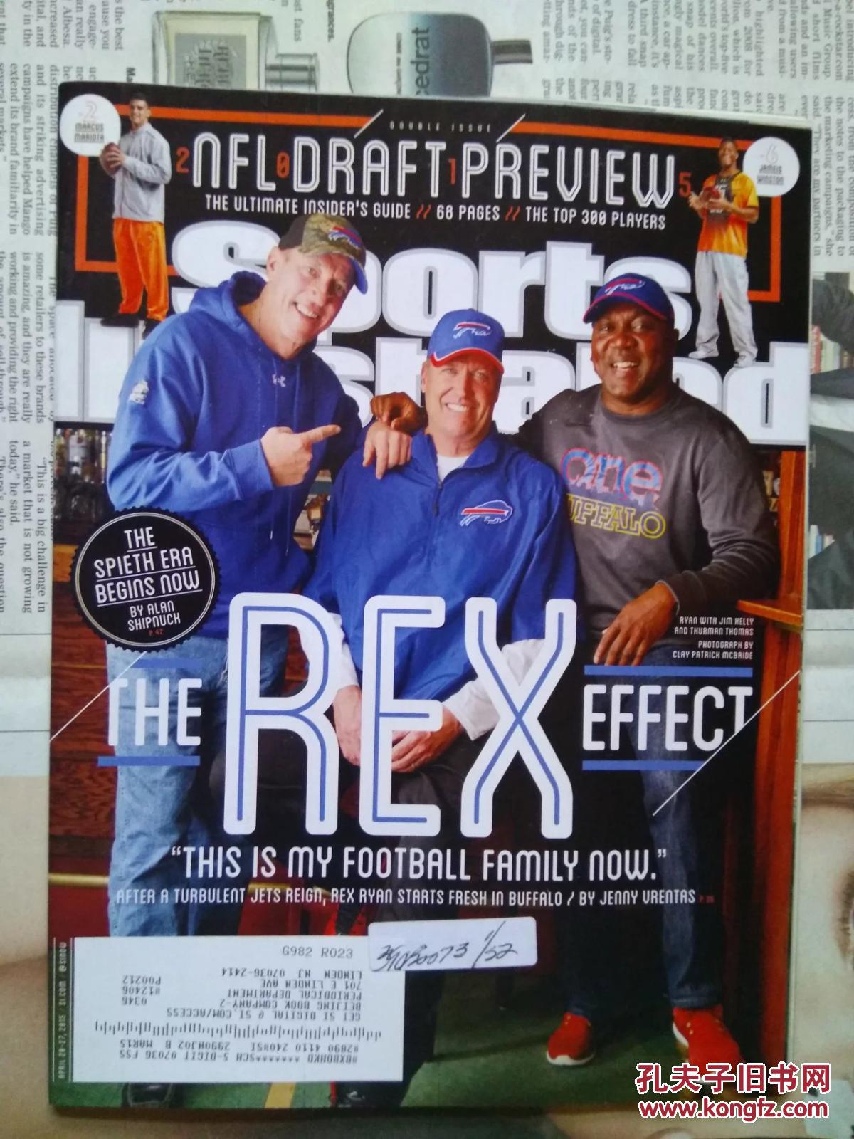 sports illustrated 2015/04/20-27 英文原版体育画报杂志 外文期刊