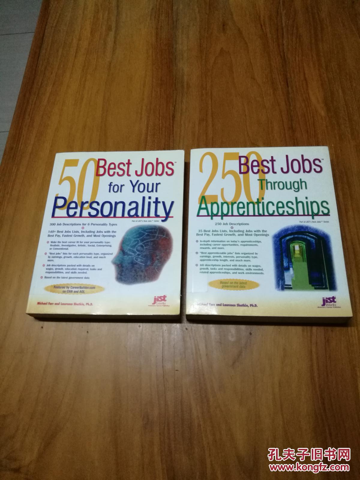 50 BEST JOBS FOR YOUR PERSONALITY 50个适合你性格的工作