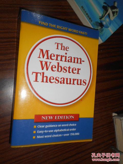 Merriam-Webster Thesaurus 原版