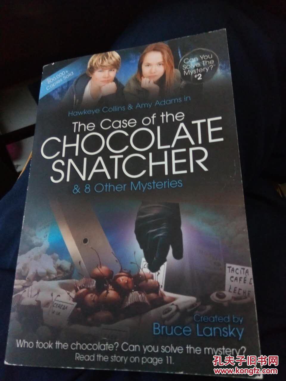 英文原版  The Case of the Chocolate Snatcher