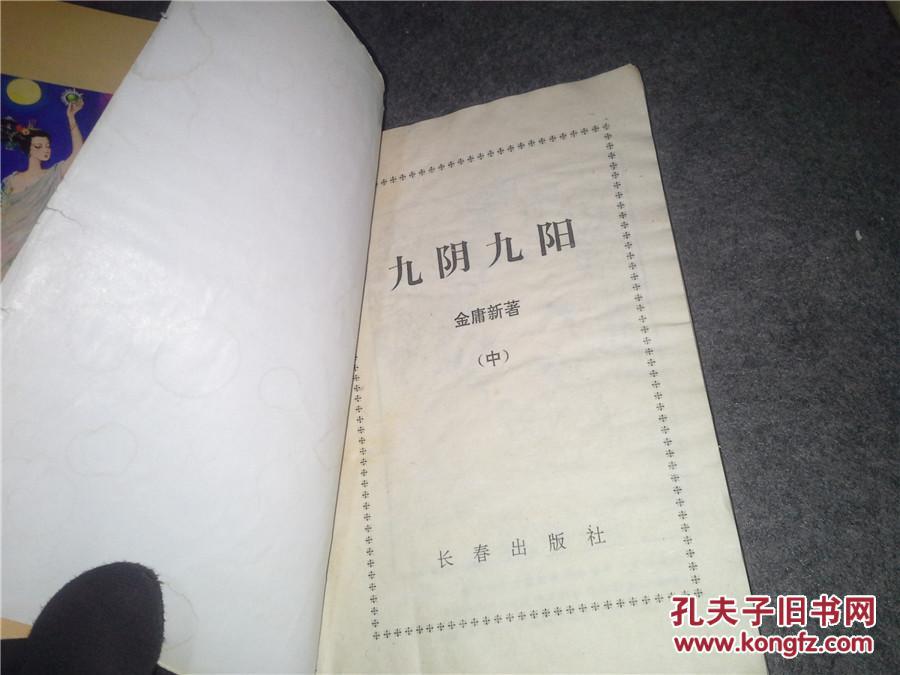 武侠小说九阳九阴是哪一部_武侠小说九阴九阳_九阴九阳的小说