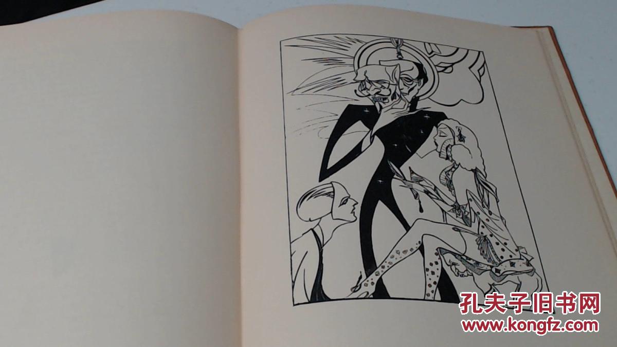 波德莱尔作品 《恶之花 》 杰夫 希尔的木刻版画插图,1947年纽约出版