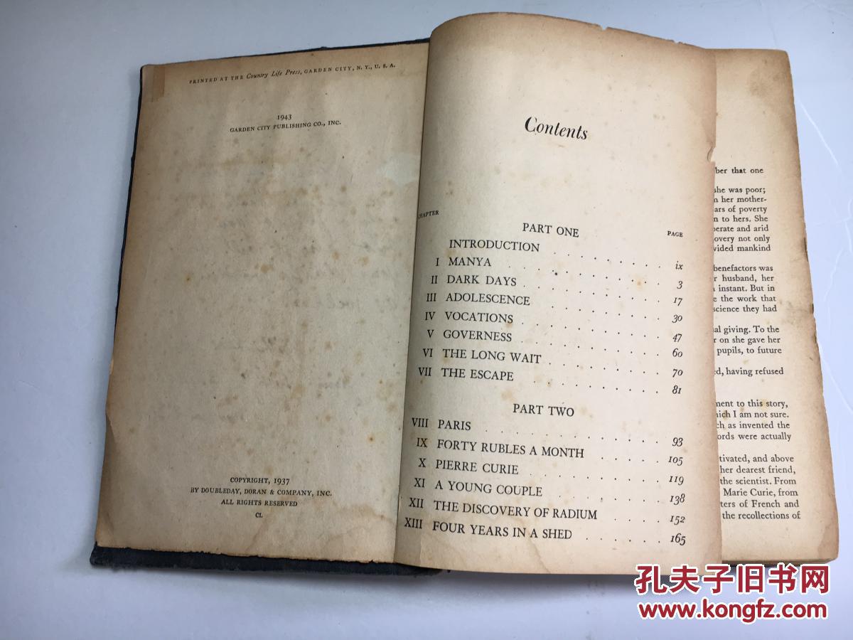 madame curie(居里夫人)