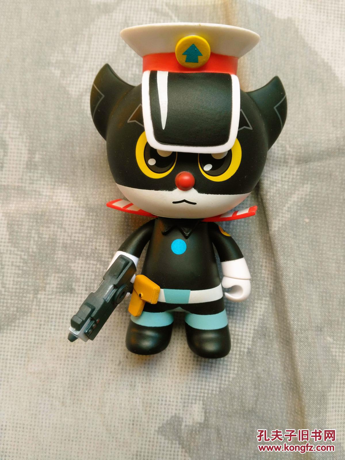 正版黑猫警长手办玩偶
