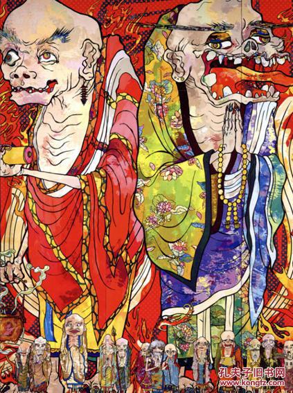 村上隆的五百罗汉图展