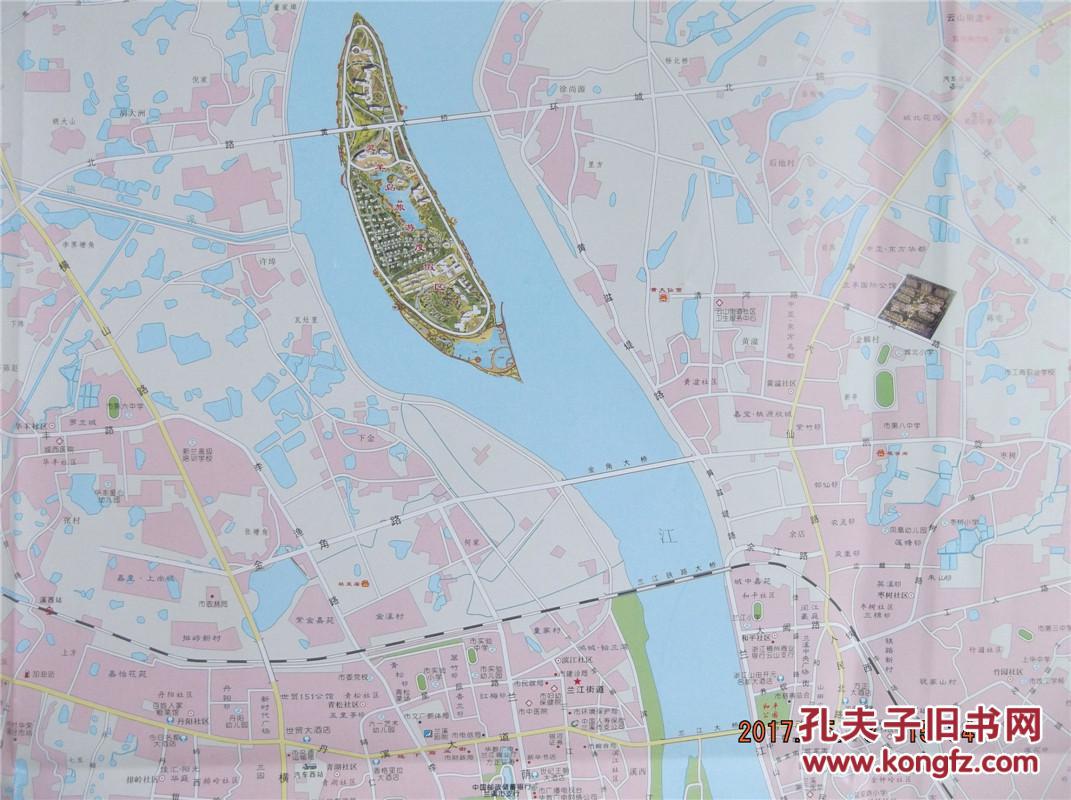 2017兰溪市交通旅游图